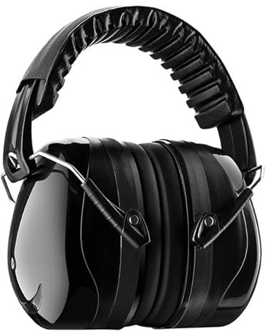 Protector Auditivo, insonorizacion Perfecto para el Trabajo de DIYM, Tiro, Caza, Jardinería, herramientas eléctricas, estudiar Casco Antiruido Plegables para Adultos, Aislante de Ruido Profesional.
