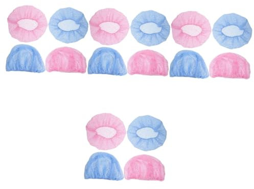 minkissy 16stücke Kochmütze Für Damen Und Herren Elastische Arbeitsmütze Mit Haarnetz Atmungsaktiv Und Komfortabel Für Restaurant Küche Hotel Und Schönheitssalons Schützt Vor Öl
