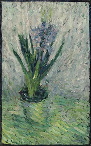 MHFFDYIV Berühmte Gemälde Mode Leinwand Malerei Leinwand Plakat Hyazinthe von alexej von jawlensky Moderne Kunst für Wohnzimmerdekoration 60x90cm
