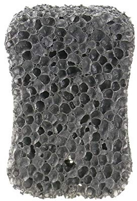 Bath Sponge with Hanging Rope, Soft Exfoliating Shower Sponge for Deep Cleaning, Durable Body Sponge for Adults in Grey