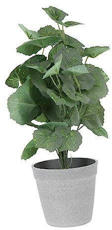HOOTNEE Künstliche Bonsai Simulation Topfpflanze Dekor Pflanze Für Heim Und Büro Grün Ohne Wasser