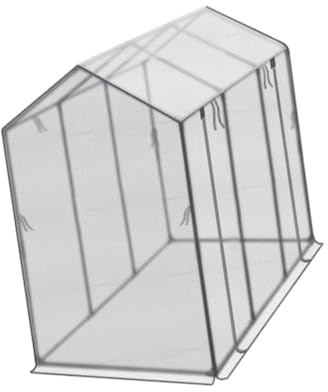 Mini-Gewächshaus-Pflanzenabdeckung, Zelt, tragbares Gewächshaus-Set für Blumen, einfacher Aufbau, vielseitiger Kinderzimmer-Pflanzenschutz, 180 x 100 x 149 cm