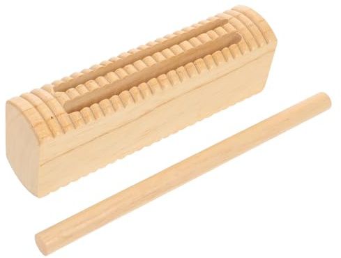 LIGIGWASH Percussion Instrument Holz Rhythmusblock mit Schlägel Leichtes Tragbares Orff Instrument für Frühkindliche Bildung Interaktives Musikspielzeug für Eltern-junge Mädchen-aktivitäten