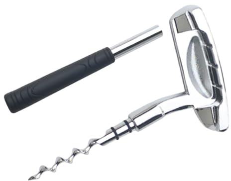 Toyvian Abridor de Vino Multifuncional de Aleación de Zinc Sacacorchos Portátil para Botellas de Vino y Cerveza Destapador Ergonómico para Bar y Viaje Diseño Elegante y Cómodo Uso