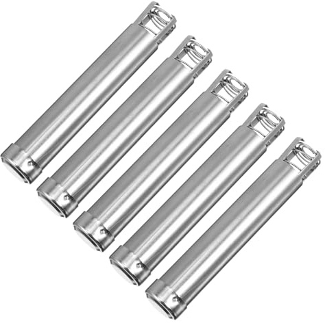 Homoyoyo 5stücke Moxibustionsbehandlungsbox Aus Edelstahl Moxakegelhalter Für Schmerzlinderung Bei Arthritis Moxastick-halter Gegen Muskelsteifheit Mit Federmechanismus Für Einfachen Gebrau