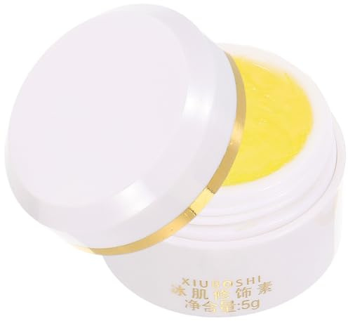 Vaguelly Feuchtigkeitsspendender Lippen Tattoo Reparaturbalsam mit Pflanzlichen Extrakten 5g Gelb Einfache Absorption für Tattoo Nachsorge zu Hause