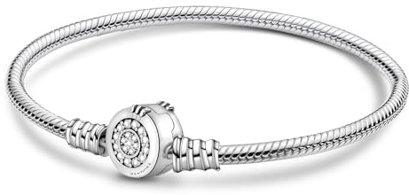 Ruaidhra Sterling Silber 925 Armband für Damen,Gestalten Sie Ihr einzigartiges charms armband und erzählen Sie Ihre Geschichte