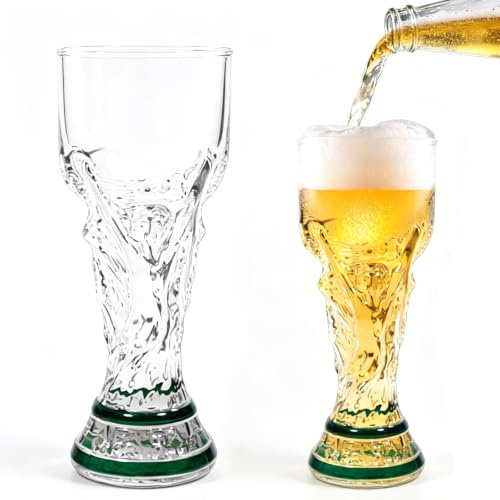 HUIKUANGEU Vasos de Cerveza,Vasos de Cerveza de Recuerdo de 500ml,Vaso de Agua,Vaso de Cervezas Reutilizable para Fiesta de Cócteles,para el Hogar,Restaurantes y Fiestas