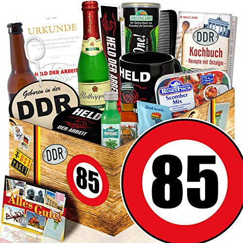 DDR Männer Geschenkbox/Männer Paket DDR/Geburtstag 85 / Geschenk Box Opa