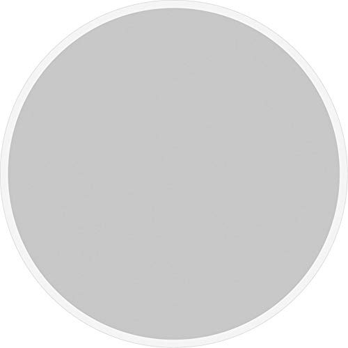 Mank GmbH Deckchen aus Tissue 90mm Untersetzer Tassendeckchen für Gläser Tassen Vasen 250 Stück Uni (Silber)