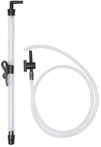 North Mountain Supply Quick Start Automatic Siphon - 17 Inches, With Bucket Clip, Butterfly Valve & Hose