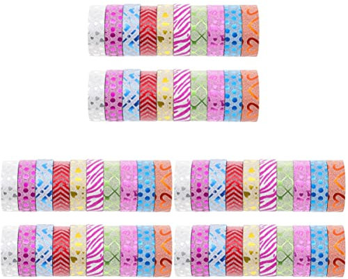NUOBESTY 60stücke Washi Tape Dekorative Klebebänder Für -handarbeiten Scrapbooking Und Journals Hochwertiges Langlebiges Material Für Kreative Projekte