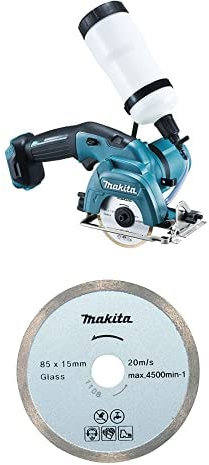 Makita CC301DZ Akku-Glas-u.Fliesens. 12V max. (ohne Akku, ohne Ladegerät) + Diamantsch. 85x15mm Nass
