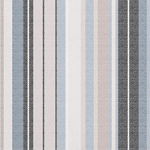 HEKO PANELS Oxford Wasserdichte Meterware Canvas-Stoff Polyester Zum Nähen Nähstoffe Möbelstoffe Dekostoffe Handwerken Wasserabweisend Blickdicht Streifen 1 Meter 155 x 100 cm