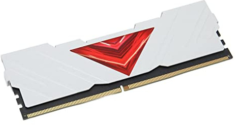Módulo de Memoria de Escritorio, 3600MHz DDR4 RAM 1.35V Metal Estable 8GB para Escritorio para el Hogar (Blanco)