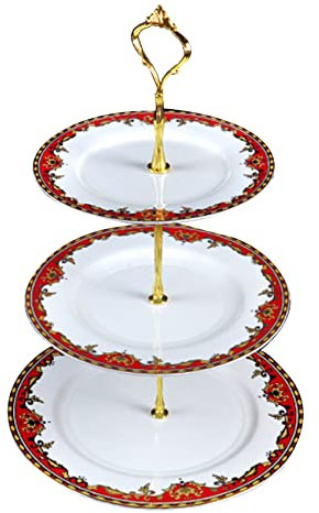 Supporto per Dolci Alzata for torta da dessert, ciotola for frutta Alzata for pasticceria in plastica Alzata for cupcake piccola Vassoio for biscotti Caramelle Piatto di frutta e vassoi Contenitore fo