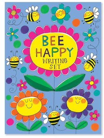 Rachel Ellen skrivset plånbok brevpapper - Bee Happy Busy Bee - WS48