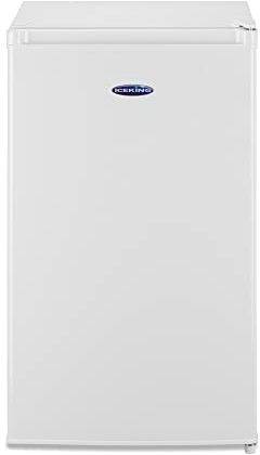 ICE KING RL111EW Freestanding Undercounter Larder Fridge, 88L Capacity, White, Adjustable Thermostat, LED Light, Energy Efficient, Quiet Operation – Ideal for Kitchen or Utility Room
