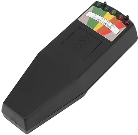 Compteur Geiger, Détecteur de Rayonnement Nucléaire Portable, Facile à Utiliser, Polyvalent et Efficace pour l'industrie (BLACK)