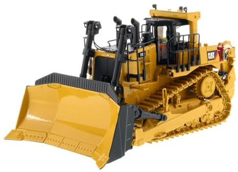 Caterpillar Diecast Masters 85532c Tracteur à chaînes Cat D10T2, échelle 1:50, env. 9,8 x 9,0 x 18,8 cm, dès 14 Ans