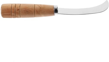 MAGICLULU Coltello per Frutta Facile da Usare in Acciaio Inox Manico in Legno Affettatrice Ananas Multifunzione per Cucina e Ristorante