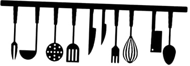 Toyvian Autocollant Mural Pour Couverts Décoration Murale Amovible Pour Cuisine Maison Sans Trace Stickers Muraux Diy