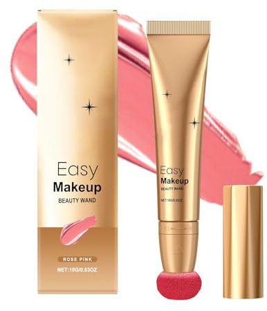 Stick de contorno, Blush Liquid | Halo Glow No se desvanece la cinta de escultura Highlighter - Varita de rubor líquido para mujeres Magno de contorno de niñas para pómulos