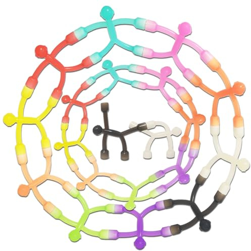 JRD&BS WINL Mini Magnetische Figuren Spielzeug für Kinder Spielzeugmagnete Spiel Kühlschrank Magnete Männchen Reisespielzeug für Kinder 10 Pcs Gummi Magnet Spielzeug für 3-12 Jahre alt (Mini20pcs)