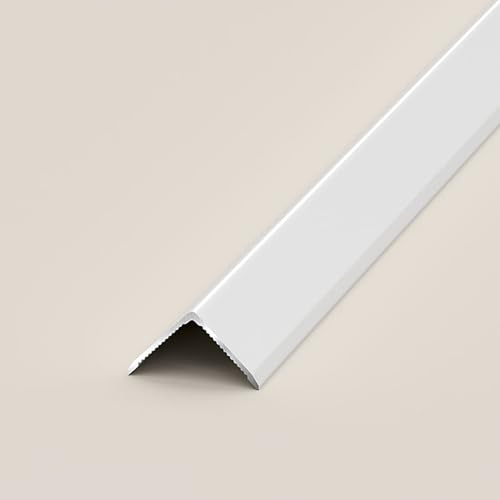 Coayuou Bande Decorative Adhesive Murale Baguette d'angle en Aluminium 100cm* 3pièces Baguette Aluminium Finition Facile À Installer Et Élégante pour Tous Types De Pièces(Style 4,50 * 50mm)