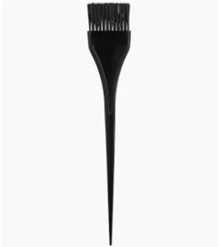 Professional Hair Dye Brush with Tail Salon Tint Brush for Hair Colouring, Balayage, Bleaching & Root Touch Ups Reusable Hair Colour Applicator Tool Black 21cm
