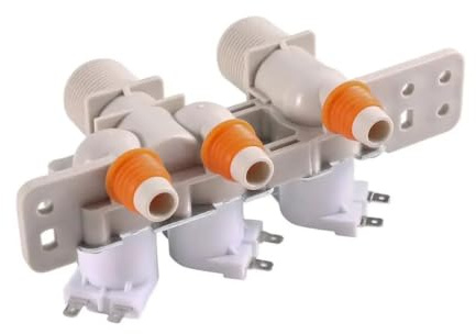 Piezas De Repuesto For Lavadora De Válvula De Entrada De Agua Doble De Tres Vías A83G-AJU72912230 334903220309