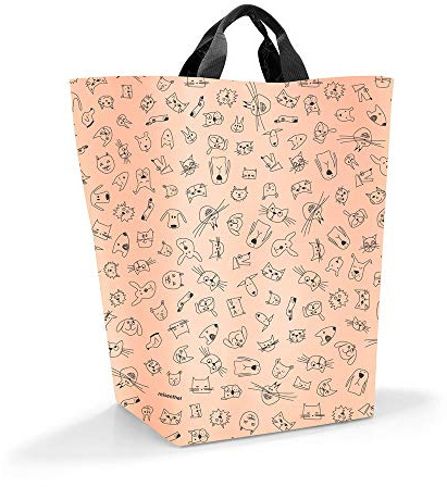 Reisenthel storagesac Kids Cats and Dogs Rose Sporttasche, 51 cm, 27 Liter, Cats and Dogs Rose