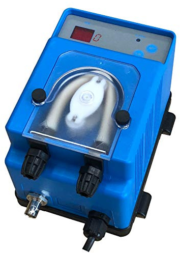 Bomba dosificadora peristáltica de dosificación proporcional con medición de RX (ORP), modelo MP2SP - 3.0 l/h 230 Vac, manguera de membrana santopreno, para dosificación de cloro, sonda RX incluida