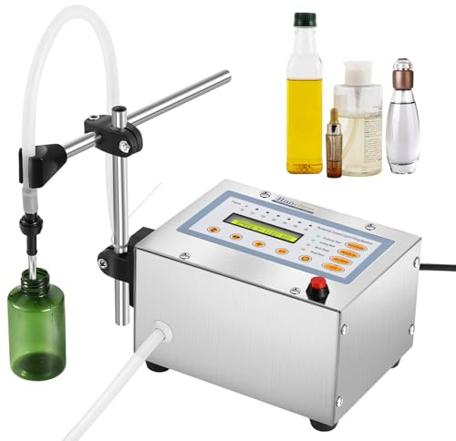 Hanchen Machine de remplissage de liquide 5-3500 ml Portable Affichage numérique LCD Remplissage automatique Bouteille pour parfum/boisson/eau petite bouteille