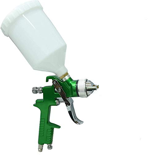 PISTOLA A SPRUZZO VERNICIATURA HVLP 827A1 CARROZZERIA AEROGRAFIA PROFESSIONALE CON UGELLO DA 1,4 MM IN METALLO CON SERBATOIO DA +600ML COLORE PITTURA