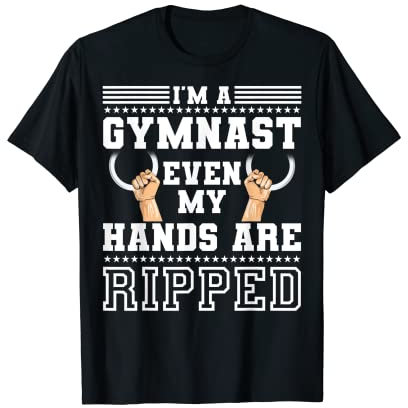 Lustiges Gymnastikgeschenk für Jungen und Herren | niedlicher Turnanzug Sport T-Shirt