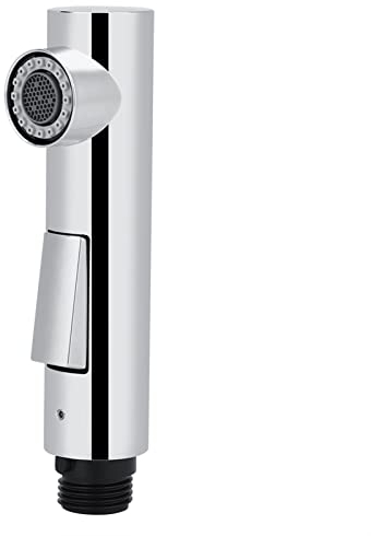 Lwuey Tete de Robinet Douchette Cuisine - G1/2 Tête de Pulvérisation Robinet Amovible Douche Eau du Robinet Salle Bain Universelle avec Tête 2 Types de Jet Douchette