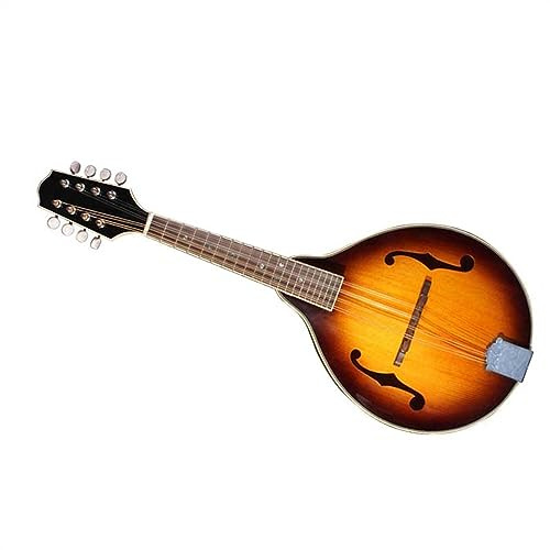 8-string Mandolin Instrument Handmade Spruce Veneer Top Tiger Pattern Maple Back And Sides Mandolin