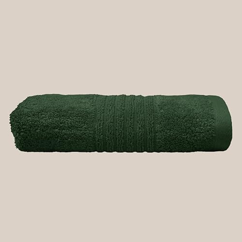 Misona Bamboo 1 x Bath Sheet 100 x 150cm – Ultra Soft, Super Absorbent, Quick Dry, Zero Twist Extra Large Bath Towel, Plush 580GSM (Khaki Green)