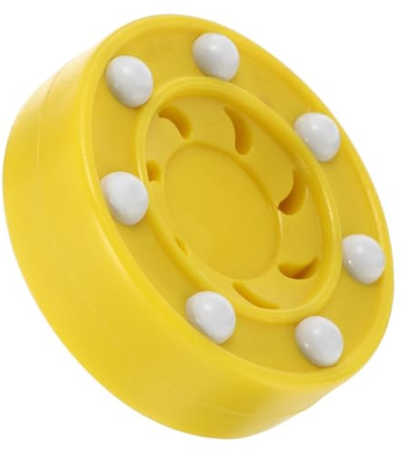 PAMINGONO Roller Hockey Training Puck Für Straße Und Übung Glatte Oberfläche Für Präzise Schüsse Und Pässe Trainingspuck Für Hockeybälle