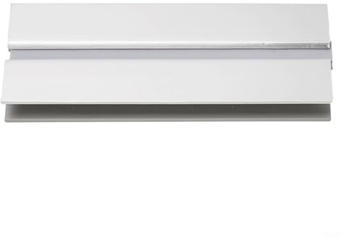 Aprilsunnyzone Sockelverbinder für Küchenpaneele, 90 ° Höhe, 360 °, Aluminium, silberfarben, flexibler Winkeladapter, Schrank, Möbel, Sockelleiste (360 ° - 15 cm)