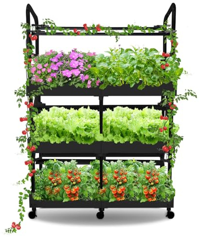 Indoor Garden Hydroponics Growing System Kit, Dual Implant Configuration for Vegetable Fruit Herb Seedling Cultivation and Large-Scale Planting,Double Water Pump，LED Grow Light