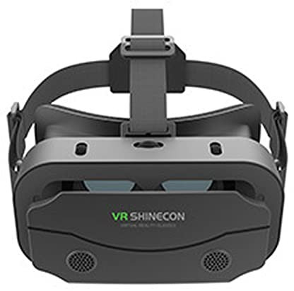 VR Game: casque de réalité virtuelle 3D, casque VR immersif | Cadeau approprié Casque VR avec ajustement réglable, lunettes VR pour smartphones faciles à transporter, visionneuse de film V