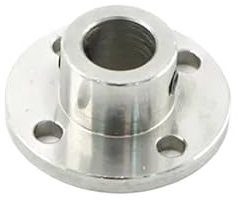 WANGSHAOWEI Flansch Edelstahl Flansch Kupplung Flansch Platte Innen Durchmesser 4mm 5mm 6mm 7mm 8mm 10mm Temperguss(Inner10mm Outer 16mm)