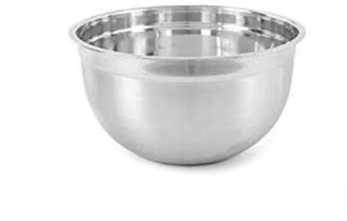 DRW Ensaladera Cuenco Bol de Acero Inoxidable Ø18 cm