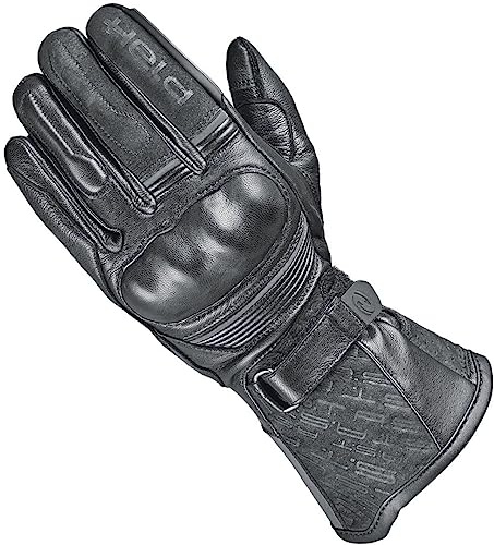 Held Tour Mate Lederhandschuh lang schwarz 11 (Lange Finger) | Helmvisier