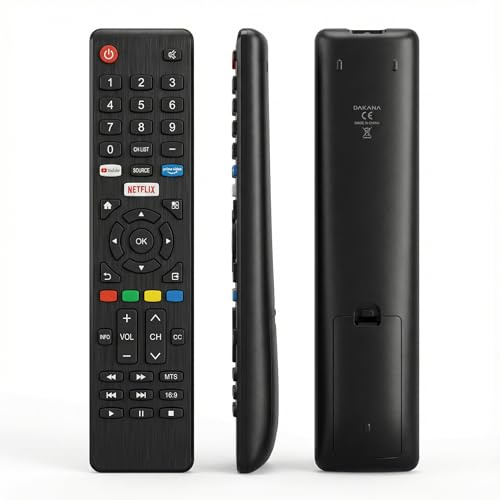Dakana Fernbedienung für Dyon Smart 22 XT Dyon Smart 40 XT Smart 43 XT4K SMART 49 XT SMART 55 XT SMART 65 XT
