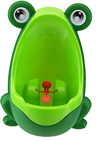 Shulemin Urinoir en forme de grenouille - En forme de grenouille - Pour garçons - Vert