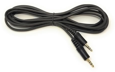 3m 3.5mm to 3.5mm Audio Cable Mini Jack Male to Male Stereo AUX Auxiliary TRS Lead Compatible with Headphone, Phone, Car Audio, Speaker, MP3, Home Stereo, Amp, TV, PC Laptop, HiFi (Black, 3m)