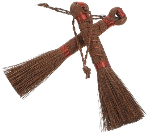 Brosse de Nettoyage Bonsaï en Fibre de Palmier Marron, Portable